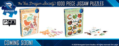 ANNOUNCING TWO TEA DRAGON SOCIETY PUZZLES