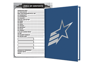 G.I. JOE Roleplaying Game Expanded Character Journal Preview