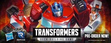 Changing between modes in the Transformers Deck-Building Game