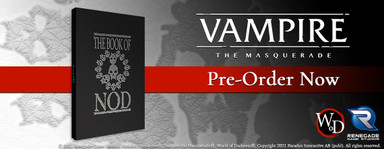 Announcing four new products for Vampire: The Masquerade 5th Edition!