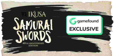Ikusa Samurai Swords 40th Anniversary Edition is Live on Gamefound!
