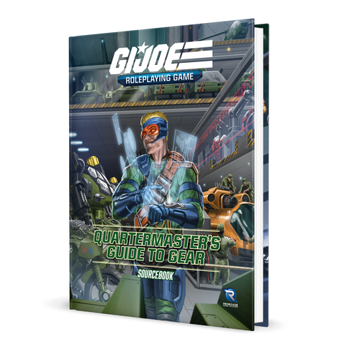 G.I. JOE Roleplaying Game Quartermaster's Guide to Gear Sourcebook 3D