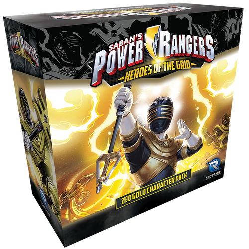 Power Rangers: Heroes of the Grid Zeo Gold Character Pack + Red Battle Zord Promo Card!