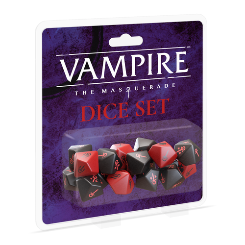 Vampire: The Masquerade 5th Edition Dice Set