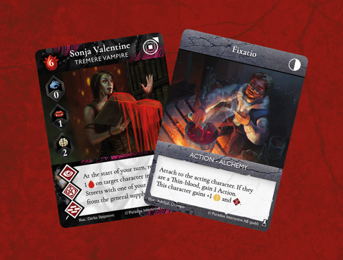 Vampire: The Masquerade Rivals Angela & Stefan Cel Tradat Promo Pack