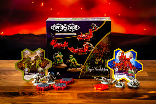 Heroscape: Molten Crustaceans & Tanuki Tricksters Army Expansion