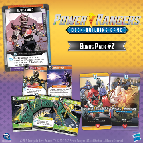 Power Rangers Deck-Building Game Bonus Pack #2