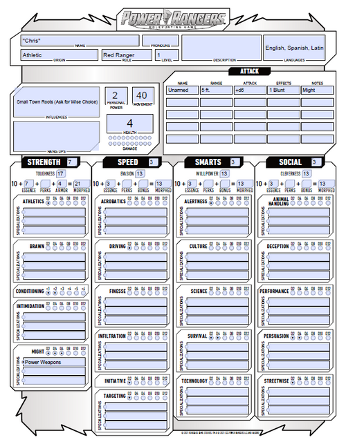 PDF G.I. JOE Roleplaying Game Core Rulebook