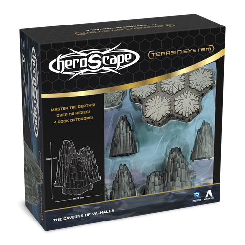 Heroscape: The Caverns of Valhalla Terrain Expansion 3D