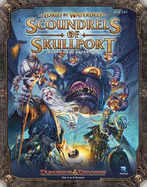 Lords of Waterdeep Scoundrels of Skullport Expansion Cover Lords of Waterdeep Scoundrels of Skullport Expansion Cover