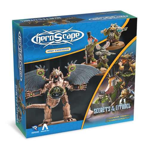 Heroscape: Clockwork Combine Research Expedition Army Expansion 3D