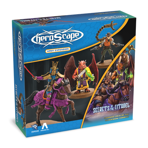 Heroscape: Crooked Crew of the Clockwork Combine Army Expansion 3D