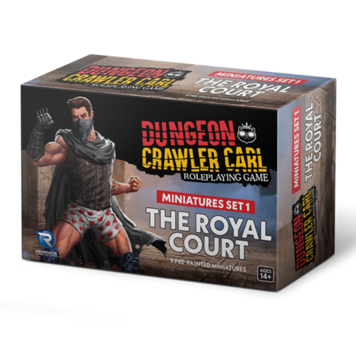 Dungeon Crawler Carl RPG: The Royal Court Minis Set 1 PRE-ORDER
