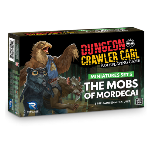 Dungeon Crawler Carl RPG: Mobs of Mordecai Minis Set 3 PRE-ORDER