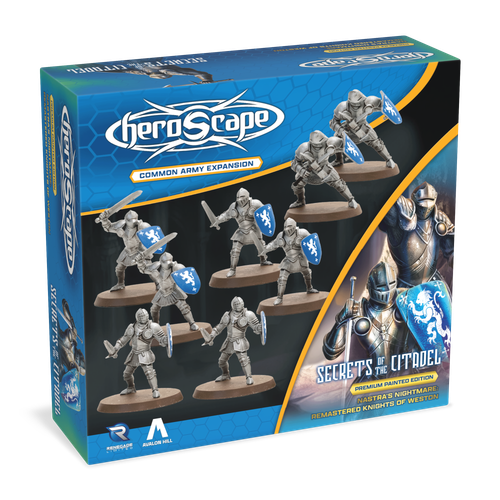 Heroscape: Knights of Weston Remastered Army Expansion Painted 3D