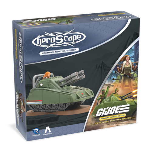 G.I. JOE Heroscape Mini Tank Armadillo Army Expansion Painted 3D