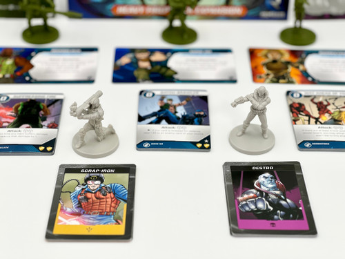 G.I. Joe Mission Critical: Heavy Firepower Expansion – Add 3 New Heroes & 2 Villains To Your Co-op Board Game!