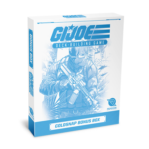 G.I. JOE Deck-Building Game Coldsnap Expansion Bonus Box #3 3D Box