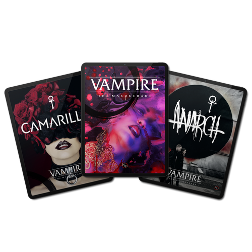 PDF Vampire: The Masquerade 5th Edition Roleplaying Bundle