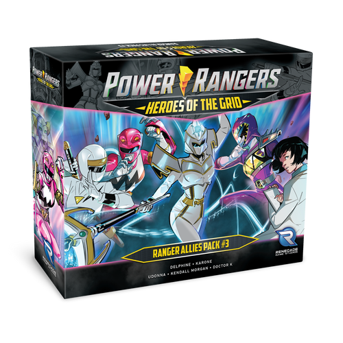 Power Rangers Heroes of the Grid: Ranger Allies Pack #3 3D Cover