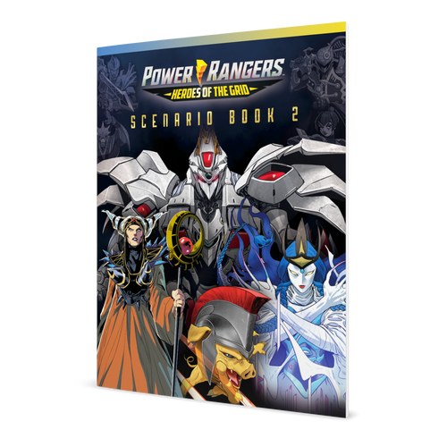 Power Rangers Heroes of the Grid: Scenario Book 2 3D Cover