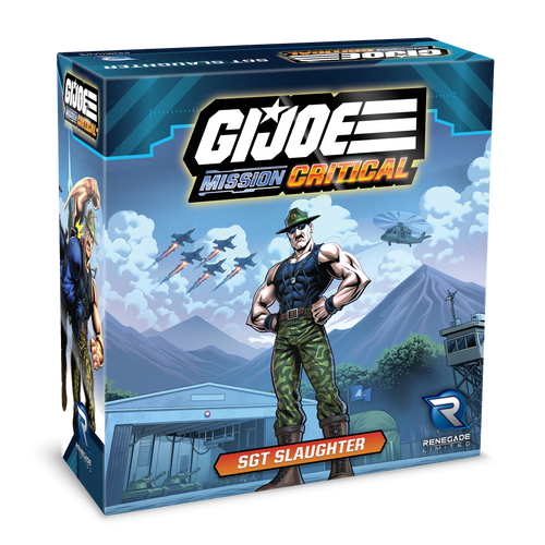 G.I. JOE Mission Critical Sgt Slaughter Figure Pack 3D Box