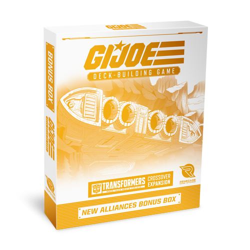 G.I. JOE Deck-Building Game New Alliances Bonus Box #4 3D Box