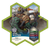 Heroscape: Eel & F'Fouh Basic Card