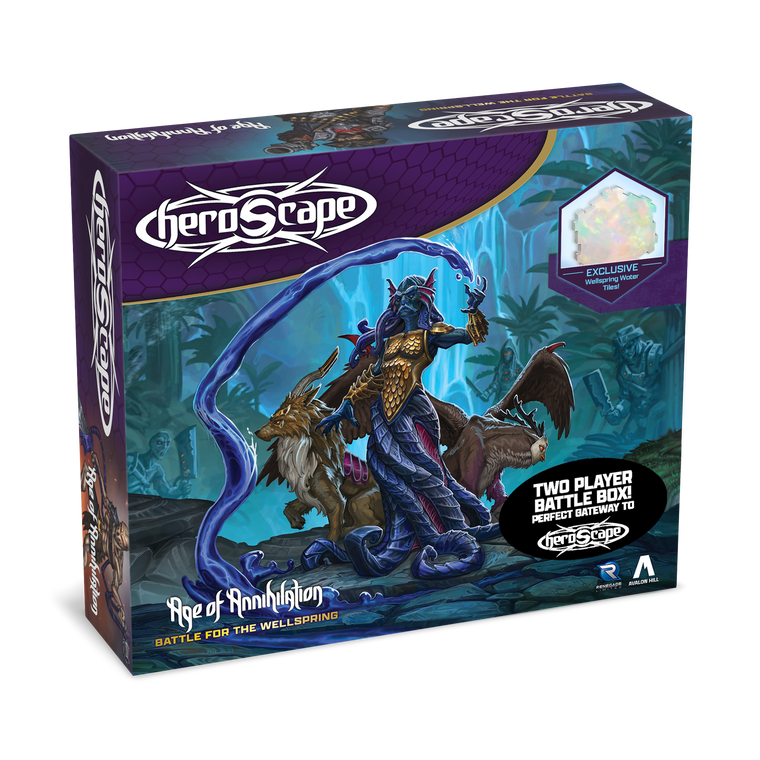 Heroscape: Battle for the Wellspring Battle Box 3D