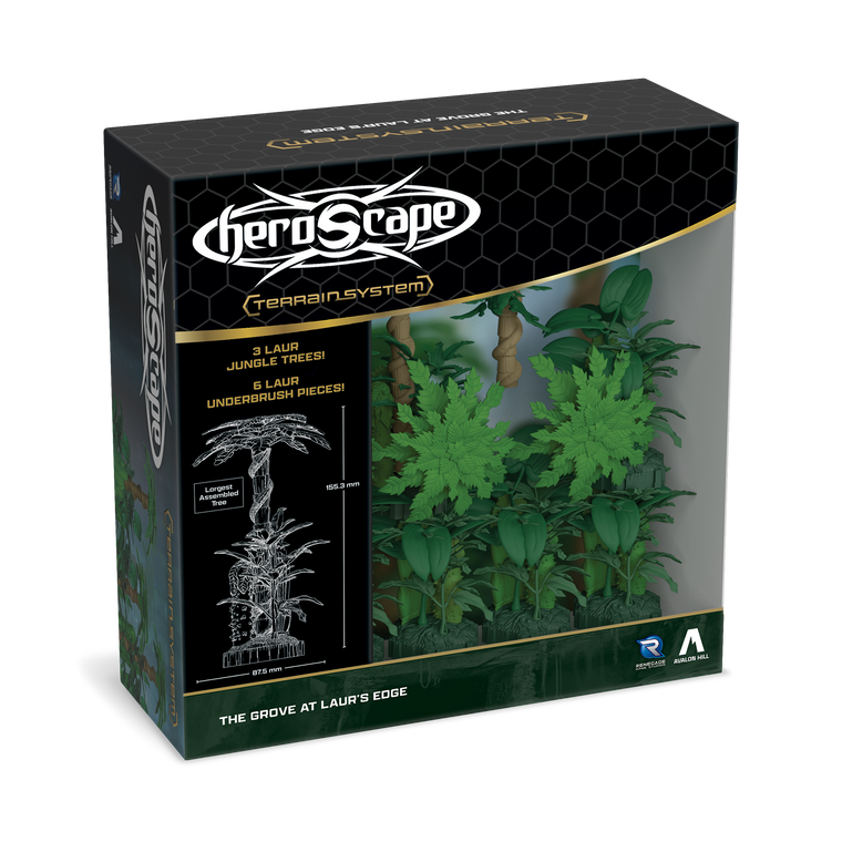 Heroscape: The Grove at Laur’s Edge Terrain Expansion 3D
