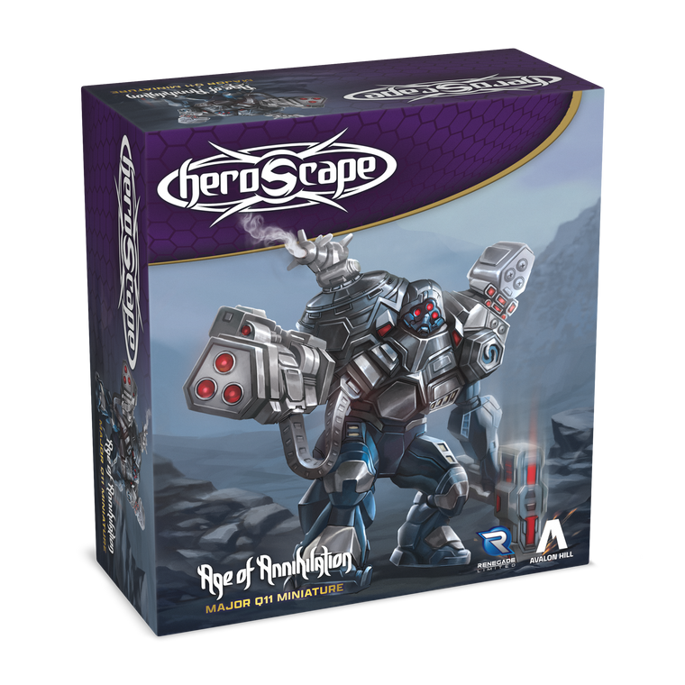 Heroscape: Major Q11 Miniature Promo 3D