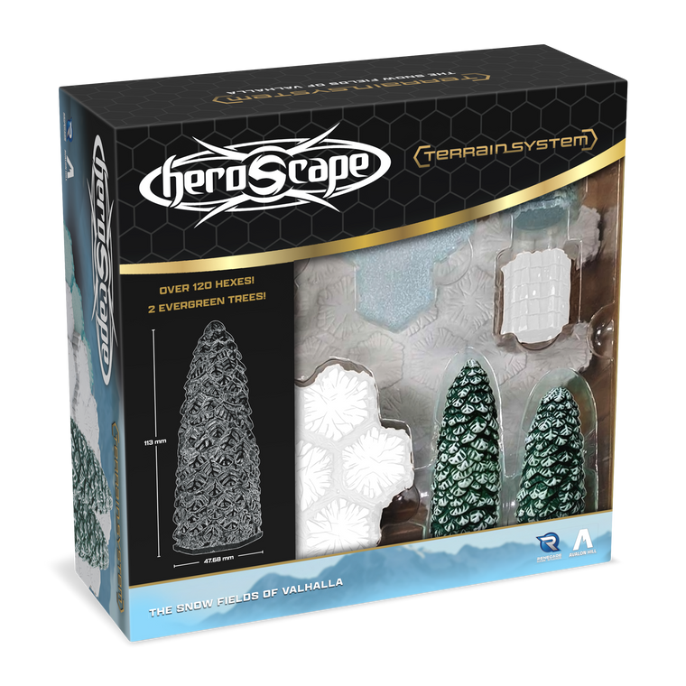 Heroscape: The Snow Fields of Valhalla Terrain Expansion 3D