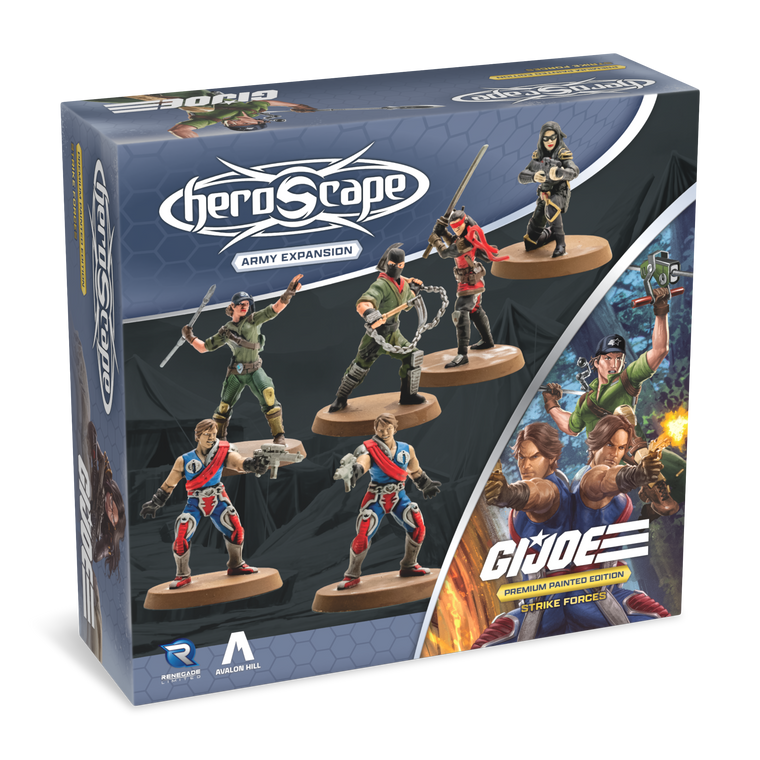 G.I. JOE Heroscape: Strike Forces Army Expansion Painted 3D