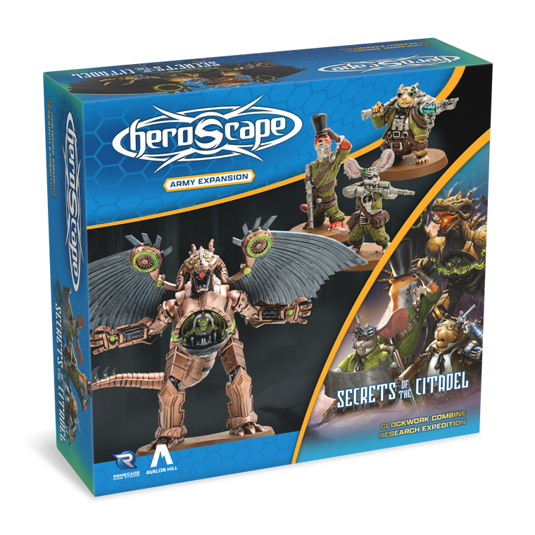 Heroscape: Clockwork Combine Research Expedition Army Expansion 3D