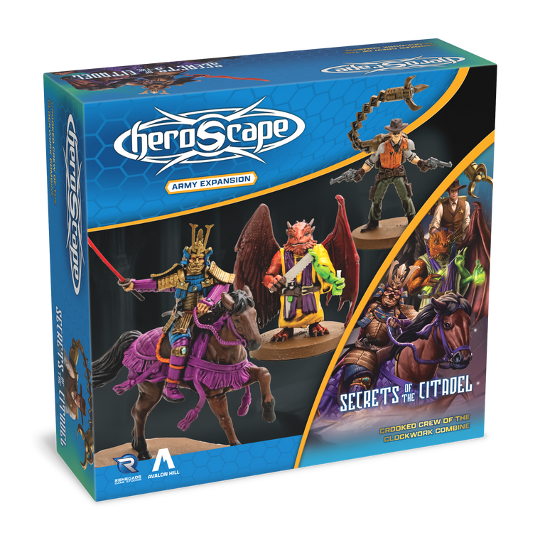 Heroscape: Crooked Crew of the Clockwork Combine Army Expansion 3D