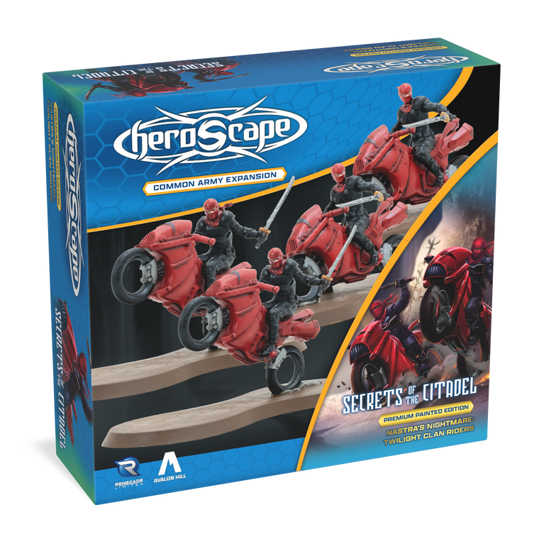Heroscape: Twilight Clan Riders Army Expansion Painted 3D