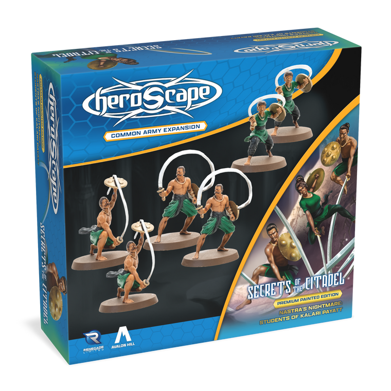 Heroscape: Students of Kalari Payatt Army Expansion Painted 3D