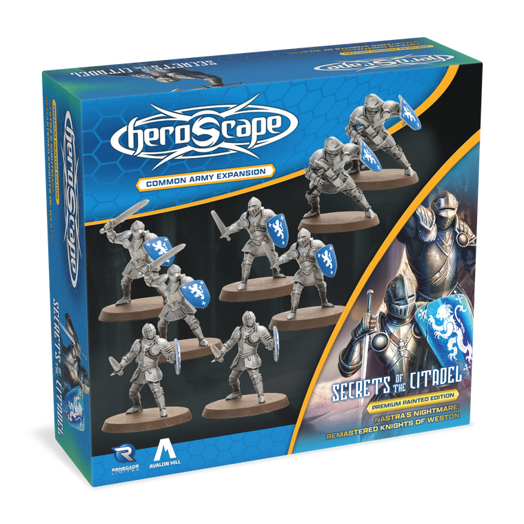 Heroscape: Knights of Weston Remastered Army Expansion Painted 3D