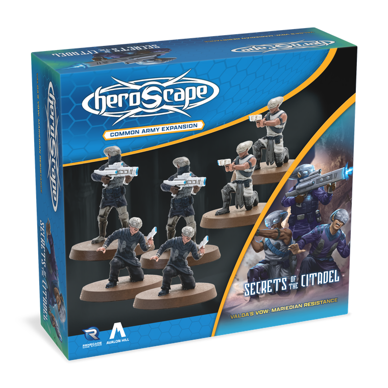 Heroscape: Mariedian Resistance Fighters Army Expansion 3D