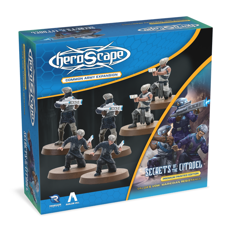 Heroscape: Mariedian Resistance Fighters Army Expansion Painted 3D