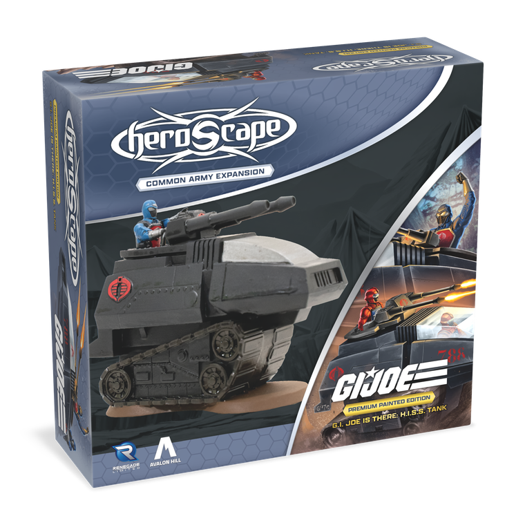 G.I. JOE Heroscape H.I.S.S. Tank Army Expansion Painted 3D