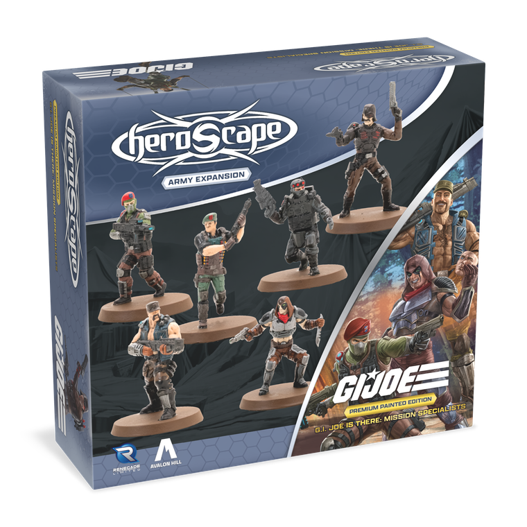 G.I. JOE Mission Specialists Army Expansion Painted 3D