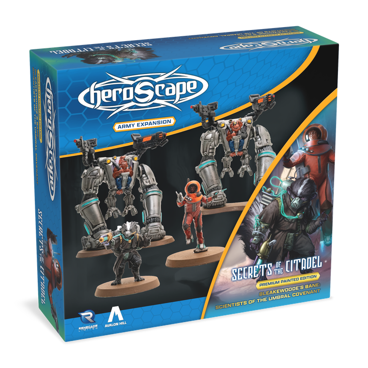 Heroscape: Scientists of the Umbral Covenant Army Expansion Painted 3D