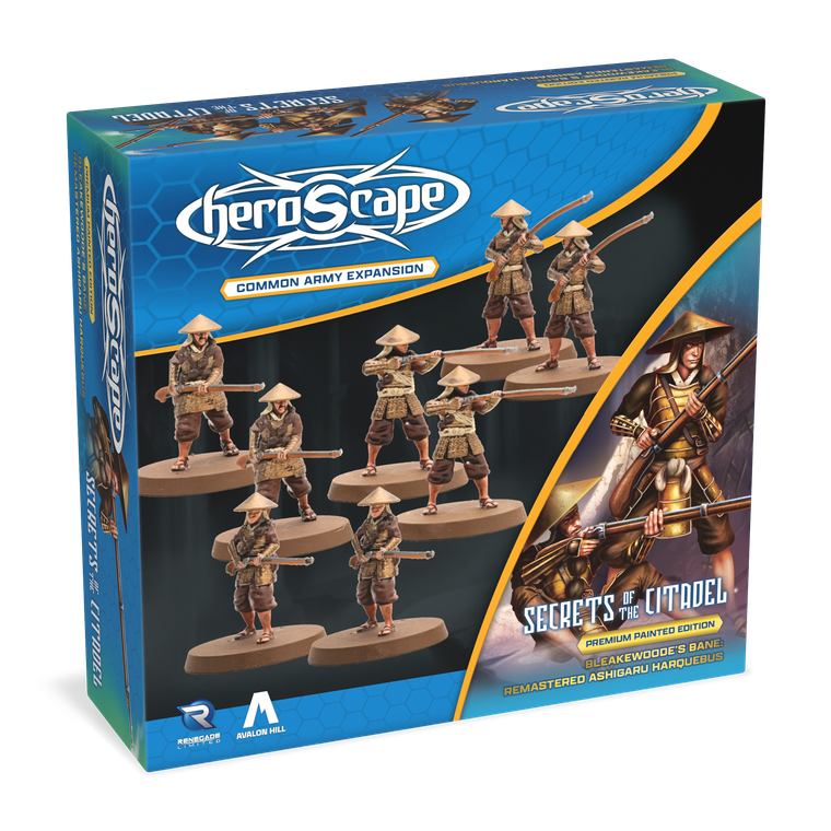 Heroscape: Ashigaru Harquebus Remastered Army Expansion Painted 3D