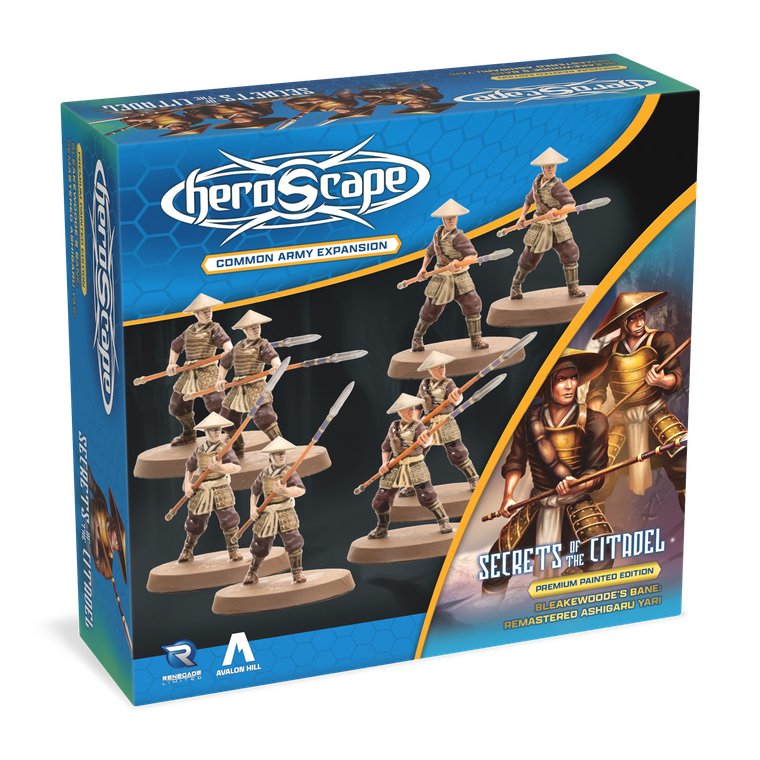 Heroscape: Ashigaru Yari Remastered Army Expansion Painted 3D