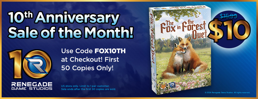 FLASH SALE: Get The Fox in the Forest Duet for just $10! 