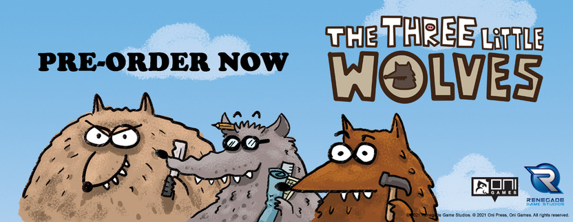 Announcing Three Little Wolves!