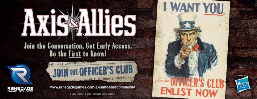 Axis & Allies: Join the Officer's Club!