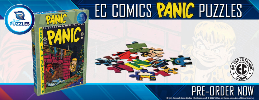 Announcing the EC Comics Panic #1 Jigsaw Puzzle!