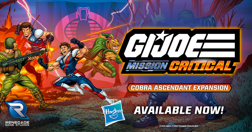 The G.I. JOE Mission Critical Cobra Ascendant Expansion is AVAILABLE NOW!